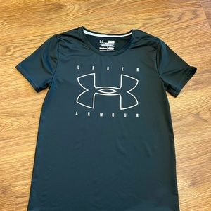 Under Armour Fitted Heatgear Tee - Boys Big Kids Large